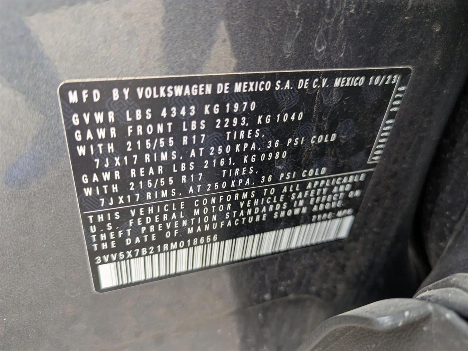 2024 Volkswagen Taos S FWD