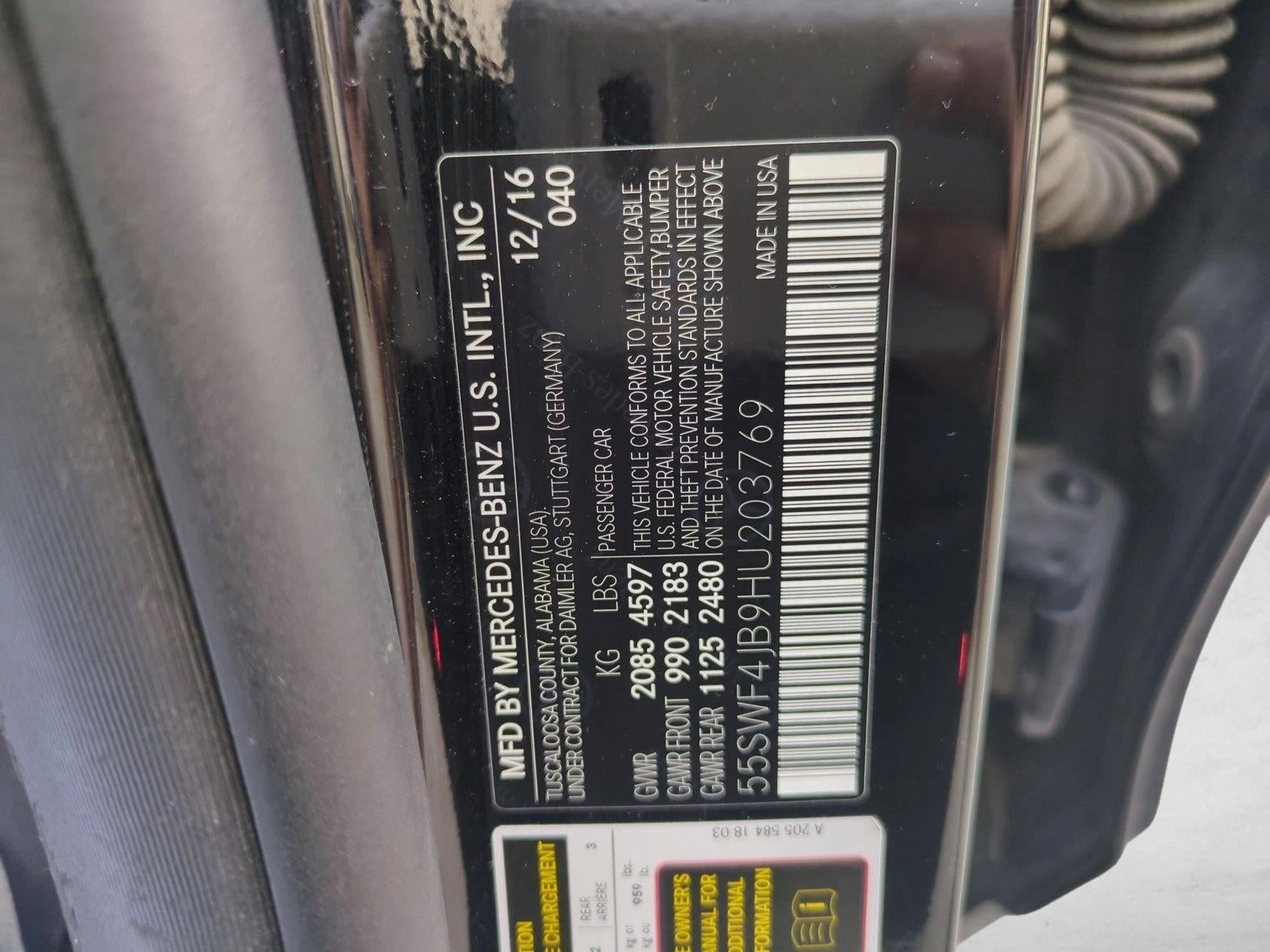 2017 Mercedes-Benz C-Class C 300 Sedan