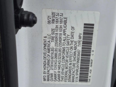 2022 Honda Odyssey EX-L Auto