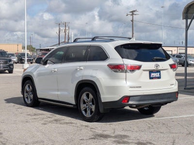 2016 Toyota Highlander FWD 4dr V6 Limited (GS)