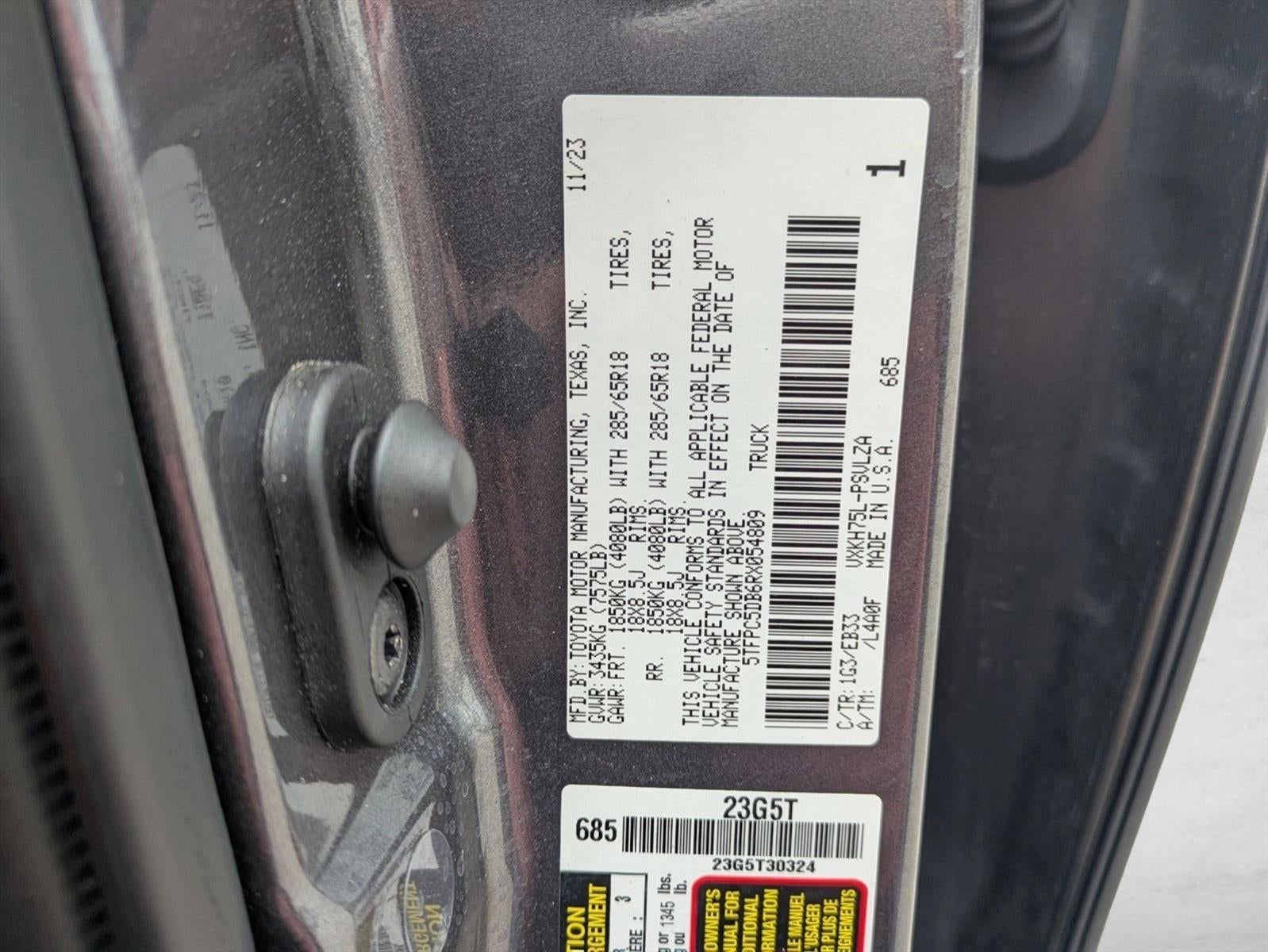 2024 Toyota Tundra 4WD 4WD TRD Pro Hybrid CrewMax 5.5' Bed (Natl)