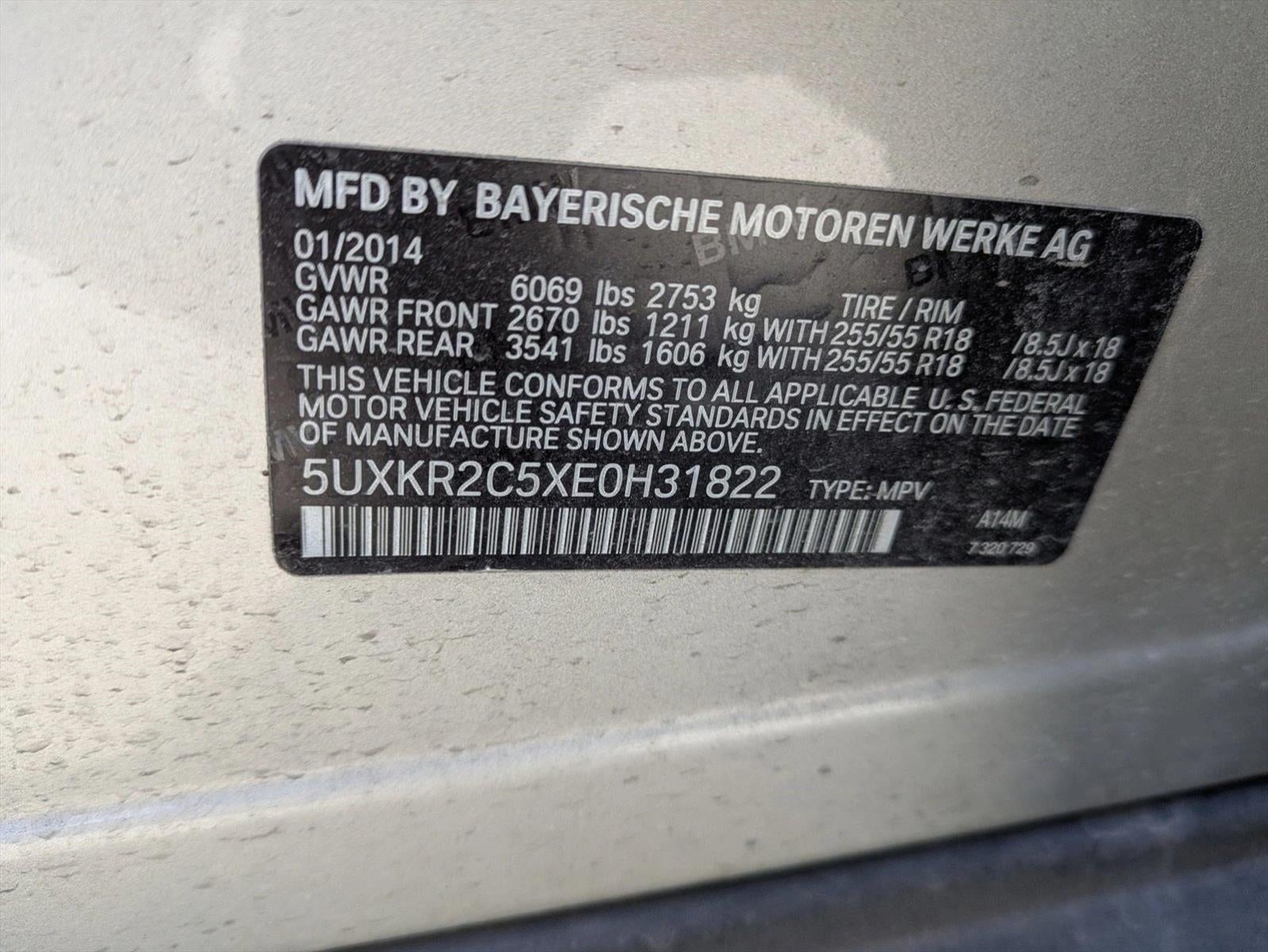 2014 BMW X5 sDrive35i RWD 4dr SAV