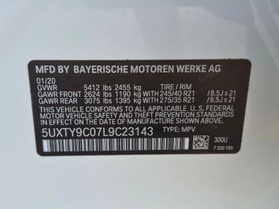 2020 BMW X3 M40i Sports Activity Vehicle