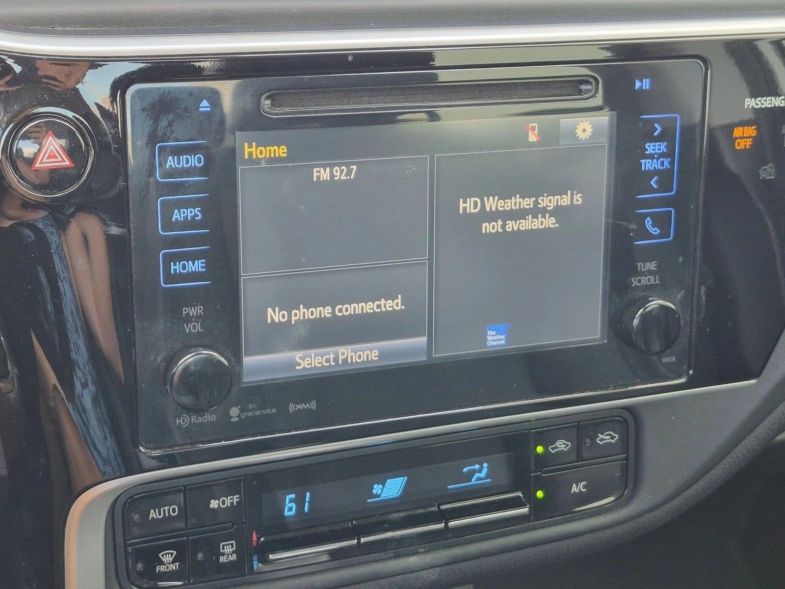 2017 Toyota Corolla XLE CVT (Natl)