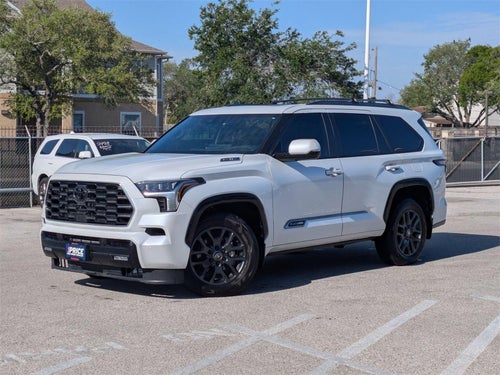 2025 Toyota Sequoia Platinum 4WD (Natl)