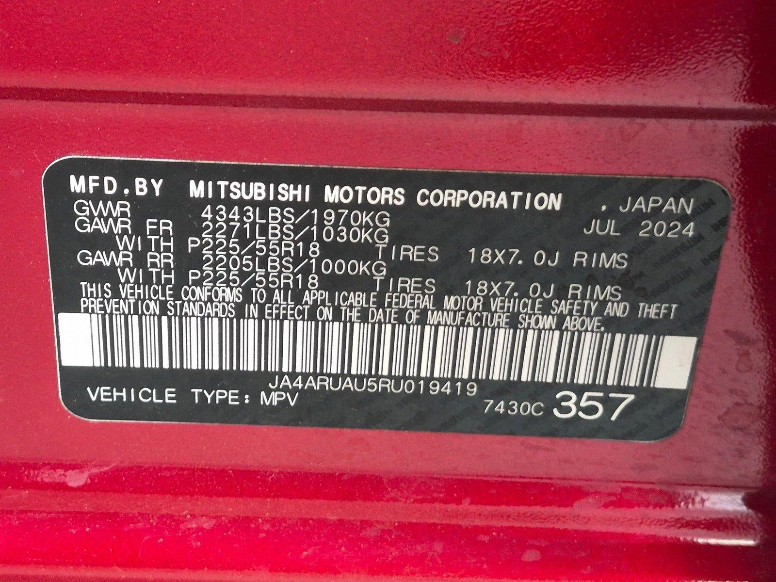 2024 Mitsubishi Outlander Sport S 2.0 AWC