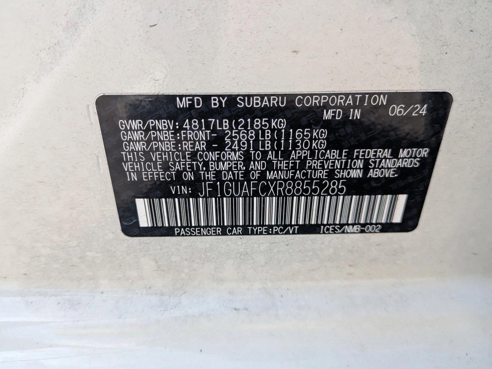 2024 Subaru Impreza Sport AWD