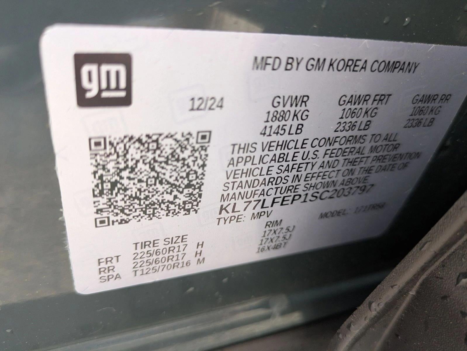 2025 Chevrolet Trax FWD 4dr LS