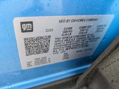 2025 Chevrolet Trax FWD 4dr 2RS