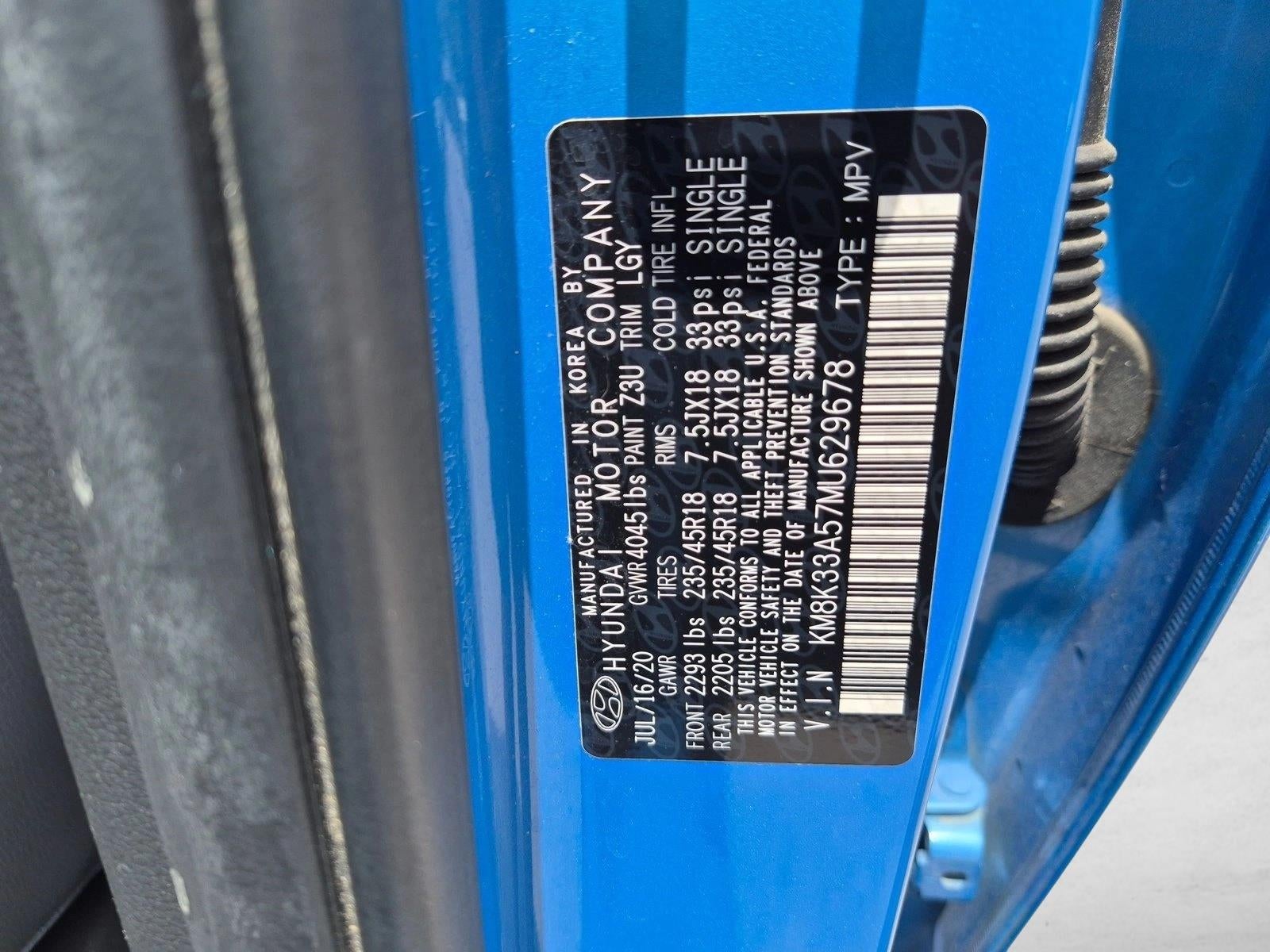 2021 Hyundai KONA Limited DCT FWD