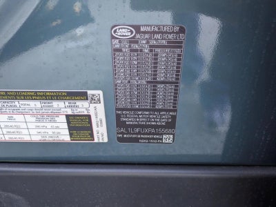 2023 Land Rover Range Rover Sport P400 SE Dynamic