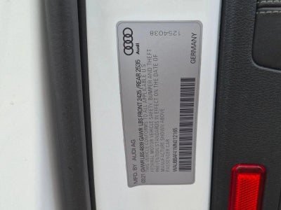 2021 Audi A4 Sedan Premium Plus 40 TFSI quattro