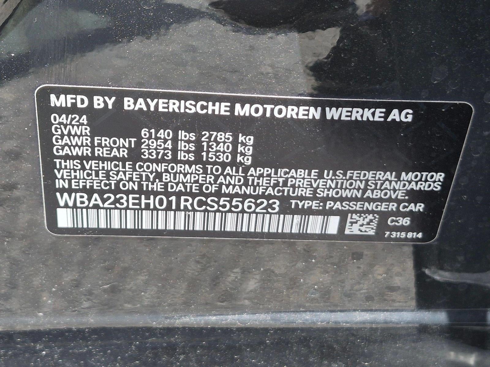 2024 BMW 740i Sedan