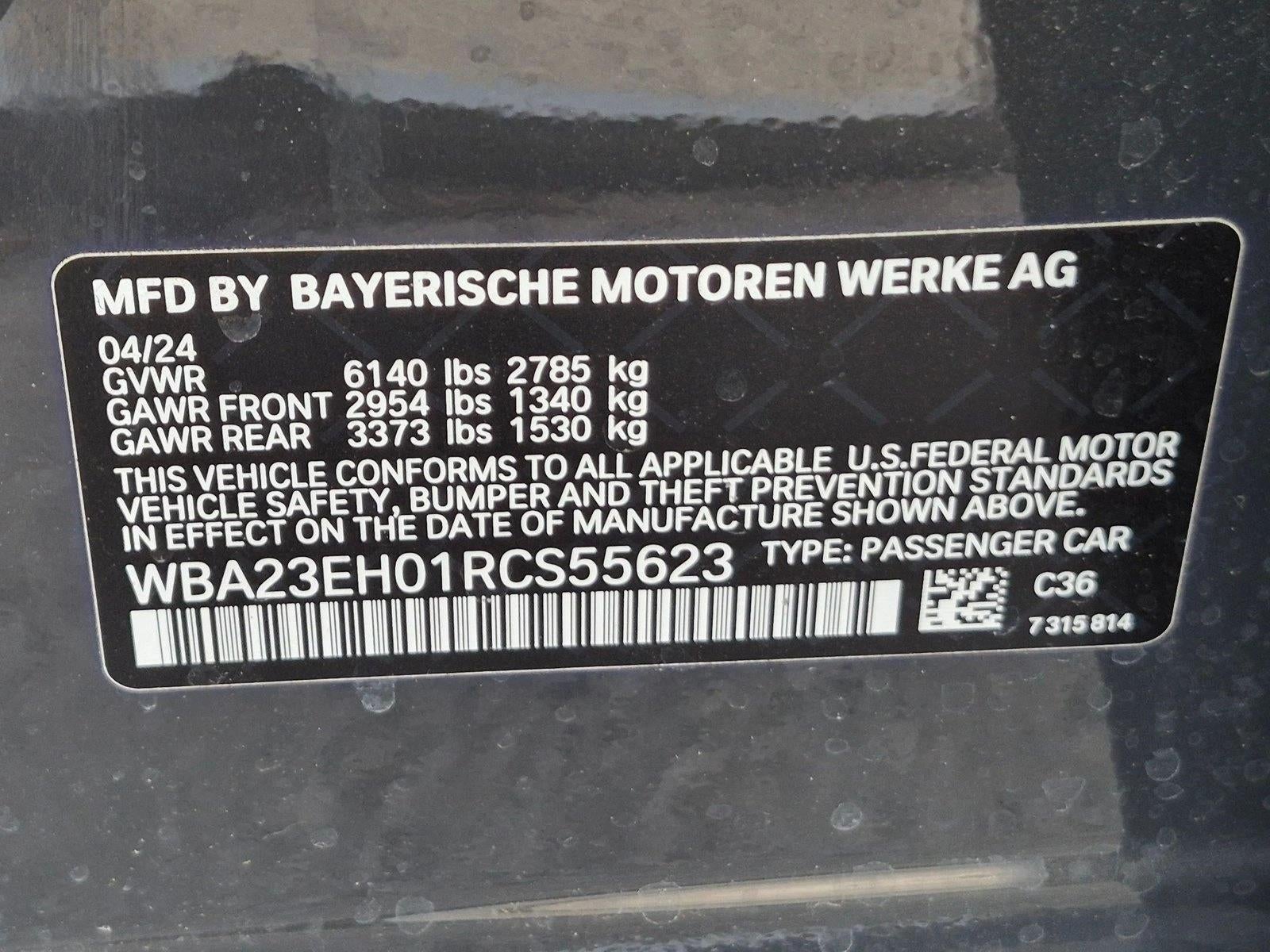 2024 BMW 740i Sedan