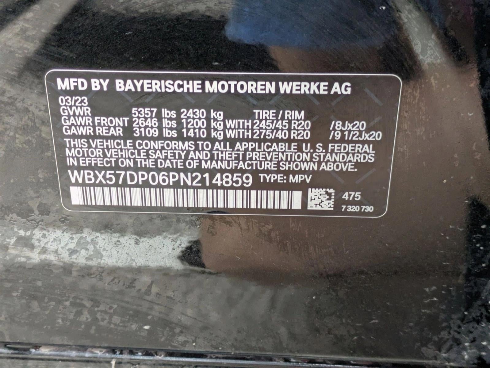 2023 BMW X3 xDrive30i Sports Activity Vehicle