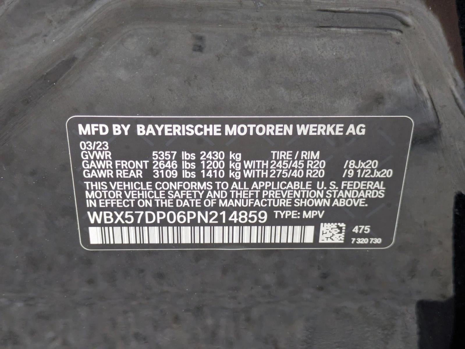 2023 BMW X3 xDrive30i Sports Activity Vehicle