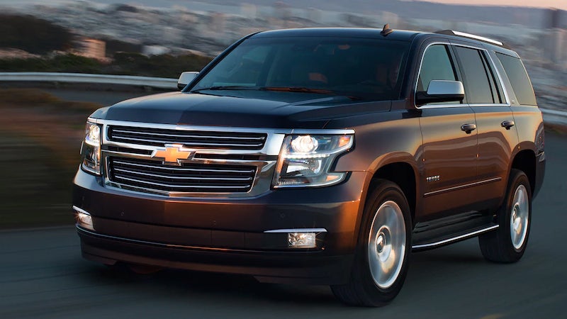 Chevrolet Tahoe On Highway